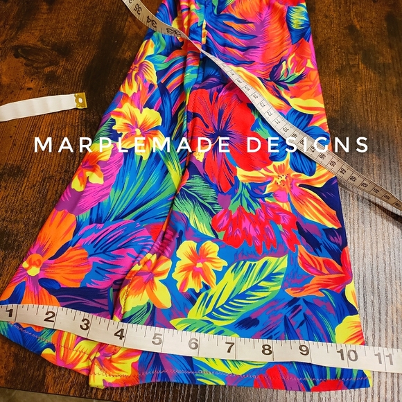 Xs/ X Long 24x35 flares💜 MarpleMade Designs super soft yoga, low rise - Picture 12 of 15